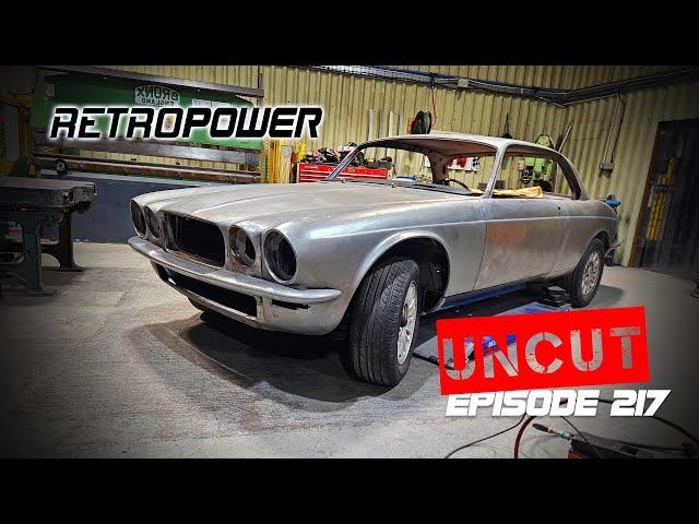 Supercharged Restomod Jaguar XJ Coupe in Bare Metal (Full Version.. Oops!!)