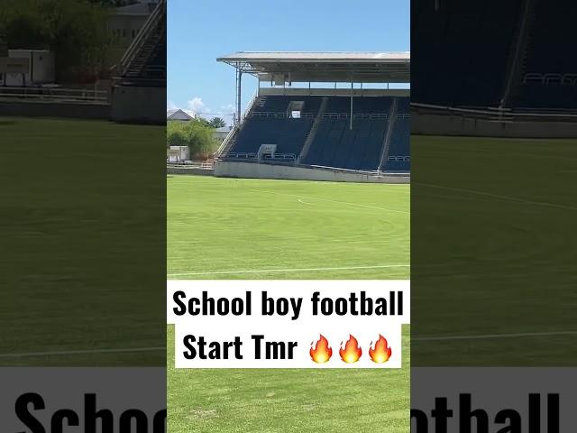 ISSA school boy football kick off #tomorrow  #football #schoolboyfootball