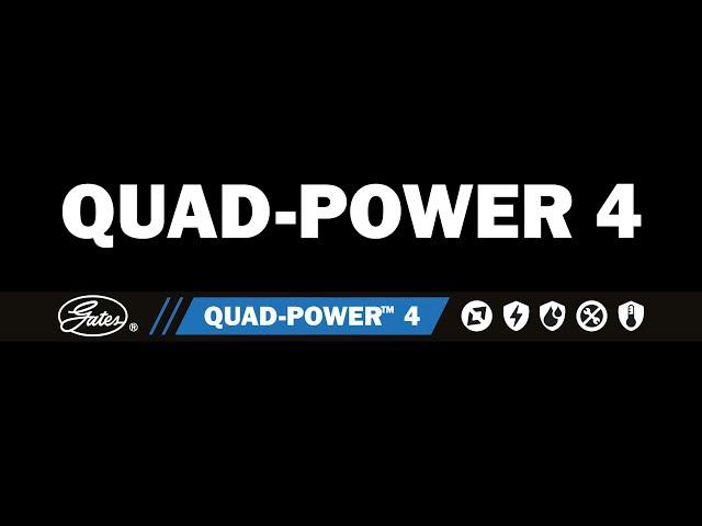 Quad-Power™ 4 | Gates Industrial Premium V-Belt