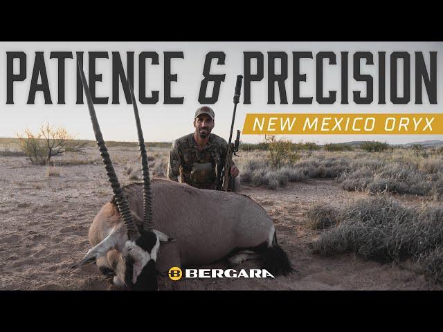 Patience & Precision | Hunting New Mexico Oryx