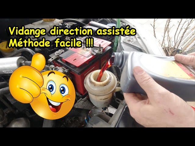 [COMMENT VIDANGER FACILEMENT UNE DIRECTION ASSISTÉE]