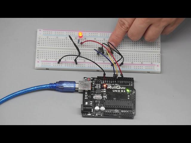 Lesson 3 Controlling an LED by Button