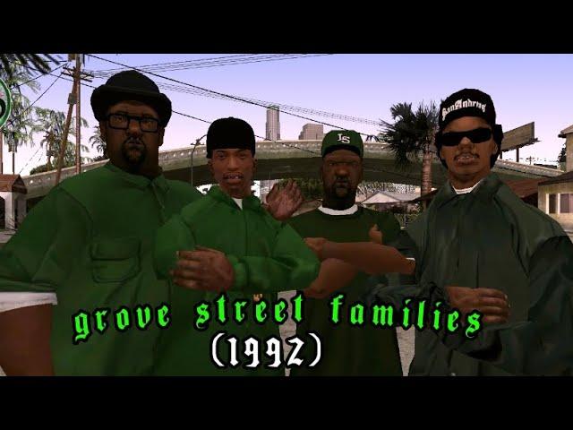 Memories Grove Street Families 1992 - GTA San Andreas