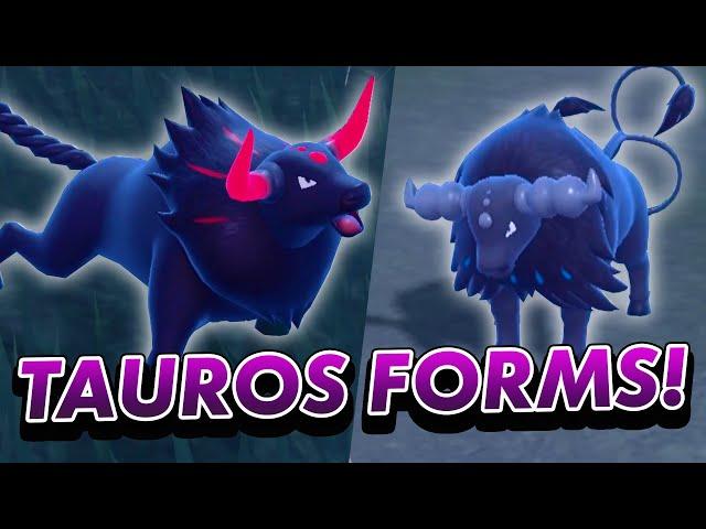 How to Get Fire/Fighting & Water/Fighting Paldean Tauros in Pokemon Scarlet and Violet