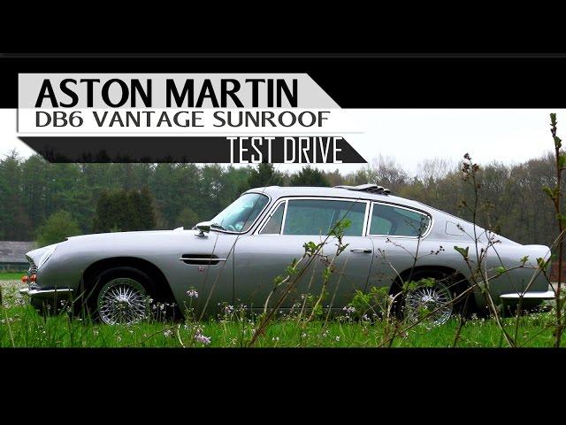 ASTON MARTIN DB6 VANTAGE - Test drive in top gear - I6 Engine sound | SCC TV