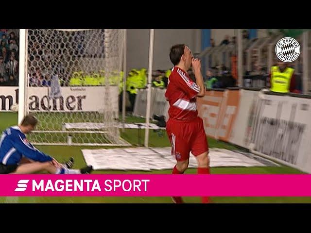 Throwback Franck Ribéry vs. Bielefeld | FC Bayern.tv live | MAGENTA SPORT