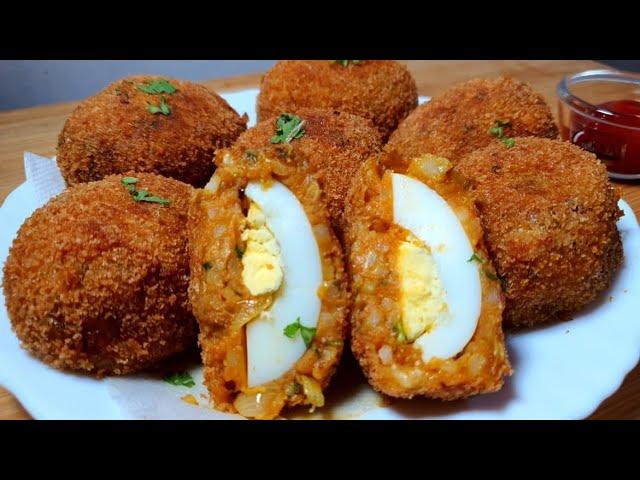 अंडे का मजेदार स्नैक l Egg devil recipe in hindi l Egg Recipes