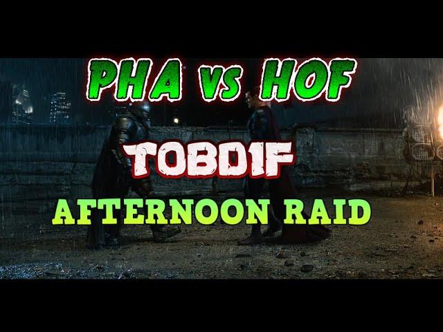 MIR4 | HOF vs PHA Asia4 TOBD1F Afternoon Raid | Warrior