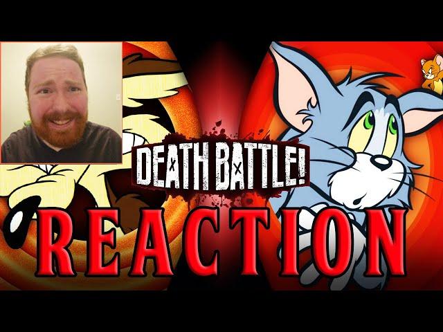 TOMFOOLERY! Wile E. Coyote VS Tom Cat DEATH BATTLE Reaction