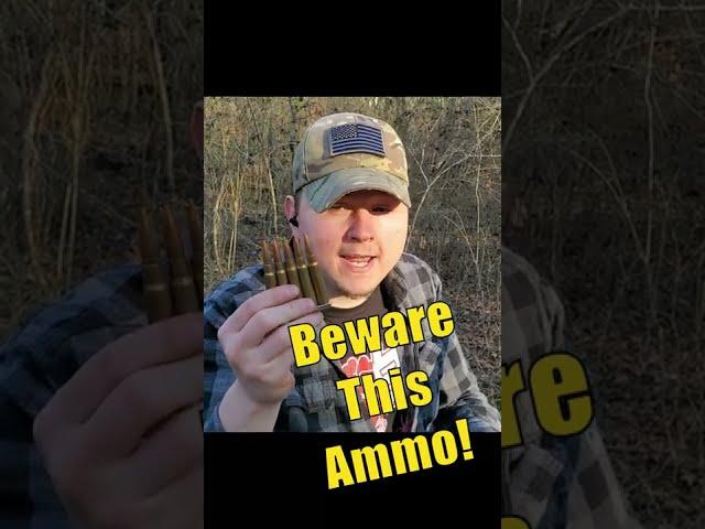 AVOID THIS AMMO ️ Greek 8mm Surplus  World War Two Era 7.92x57mm Mauser Review Milsurp Minute