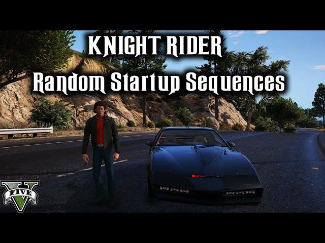 Knight Rider Mod - Random Startup Sequences