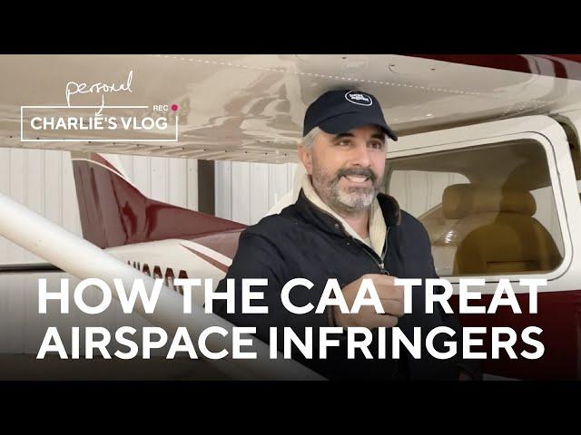 How the CAA handled my 3 airspace infringements.