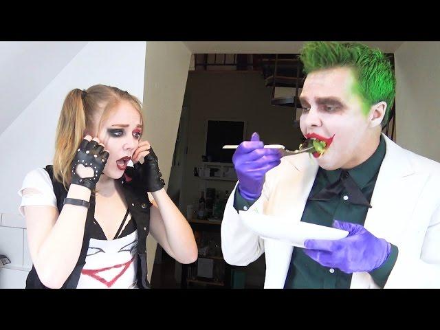 Cooking with THE JOKER & HARLEY QUINN (hilarious parody)