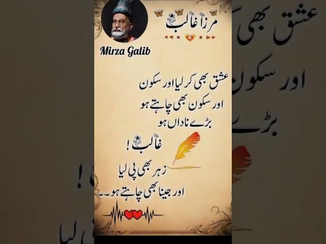Mirza ghalib poetry ️#mirzaghalib #poetry #like #subscribemychannel