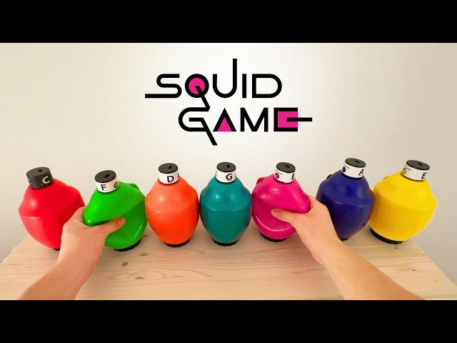 Squid Game theme songs on cool instruments!