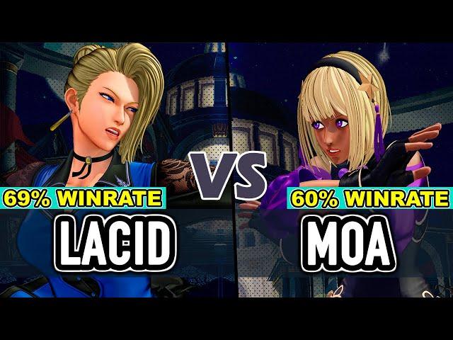 KOF XV ▰ LACID (Mature/Vice/Random) vs MOA (Athena/Maxima/Mai)