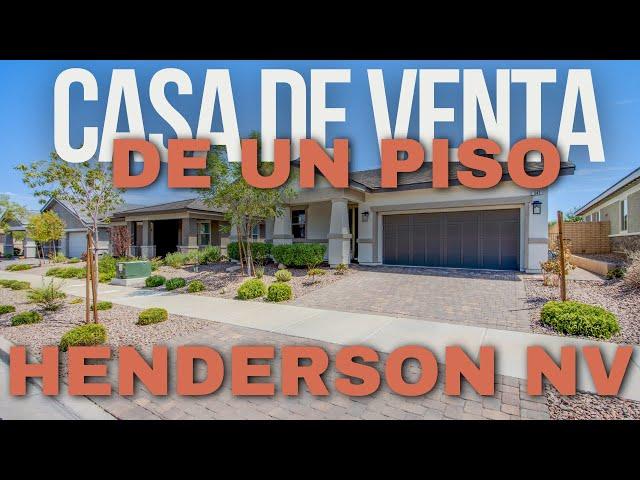 Casa De Venta En Henderson NV | Casa En Cadence Con 3 Habitaciones Y Patio | $525,000