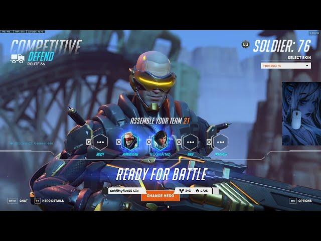 SOLDIER 76 GOD! 28K DMG! 34 ELIMS! GALE SOLDIER 76 SEASON 11 TOP 500 OVERWATCH 2