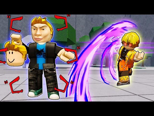 ROBLOX The Strongest Battlegrounds FUNNY MOMENTS MEMES | Abandoned bacon and Legendary battle