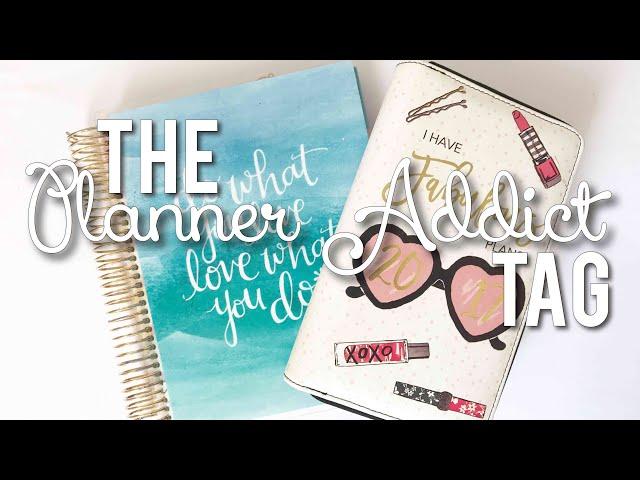 The Planner Addict Tag | Courtney Plans 1 Year Anniversary Video Series