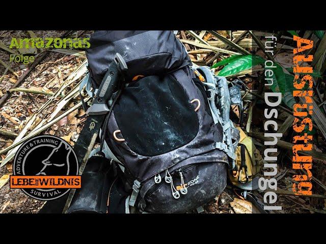 AUSRÜSTUNG für den DSCHUNGEL | Trekking, Abenteuer, Equipment, Rucksack packen, Survival Gear