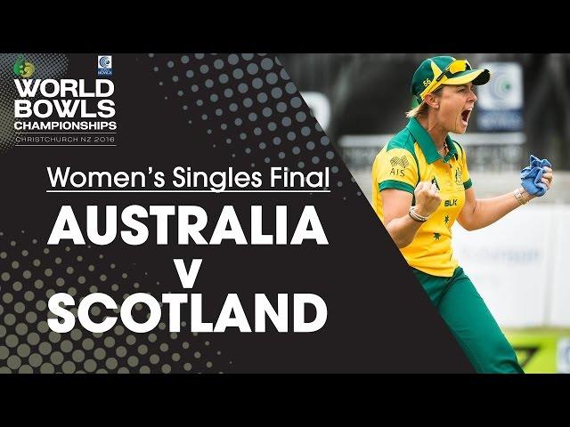 Women’s Singles Final | Australia v Scotland