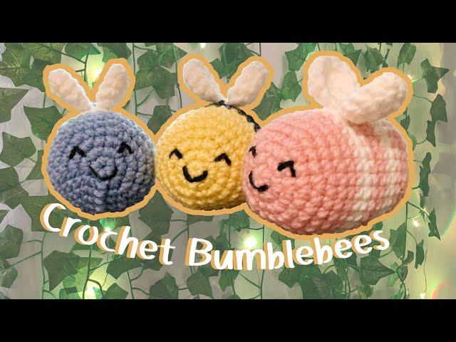 Crochet Cute Bumblebee Amigurumi Tutorial