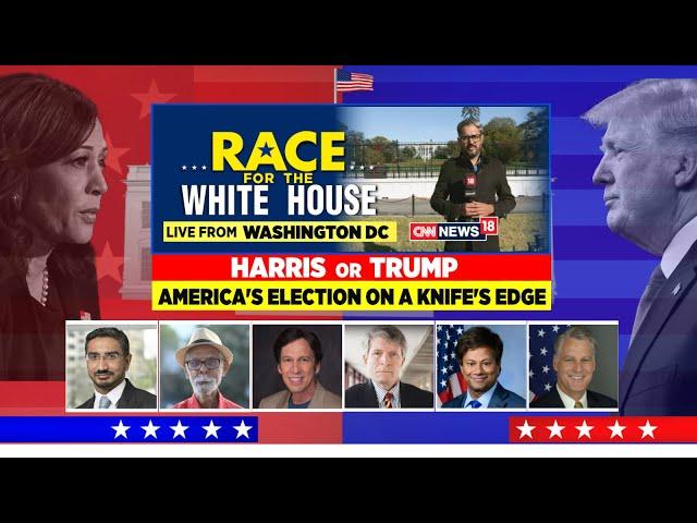 US Election 2024 Latest Updates Live | Kamala Harris Vs Donald Trump | US News Live | N18G