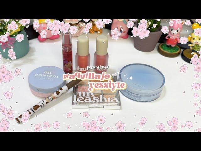 Maquillaje de Yesstyle (coreano y chino)  rom&nd, unleashia, flortte, judydoll