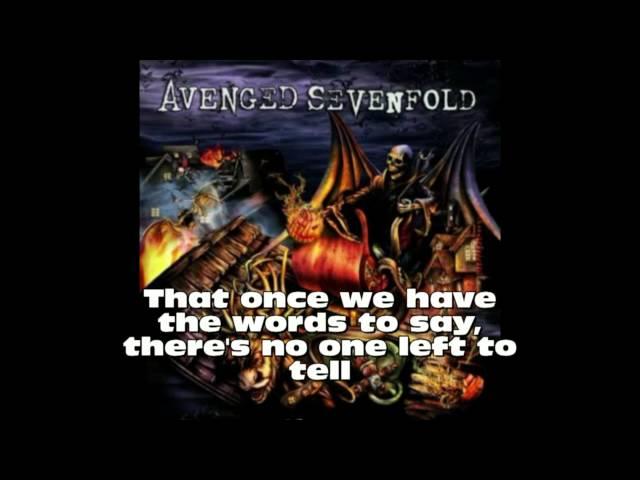 Avenged Sevenfold - 4:00 AM [lyrics]