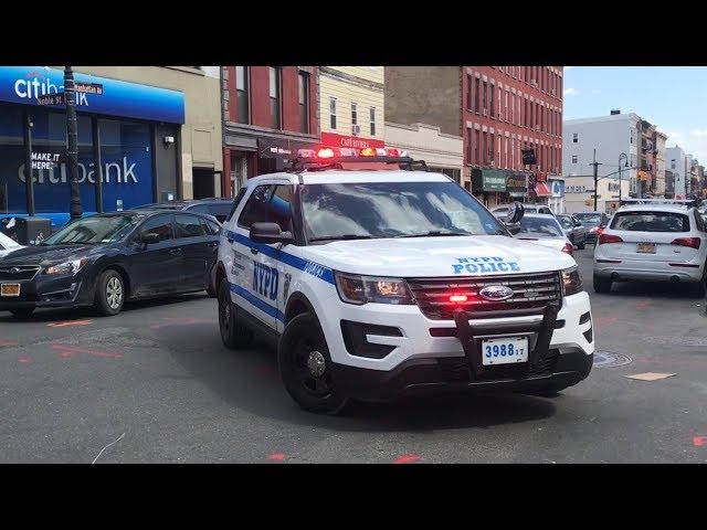 NYPD - "Just Keep Going I Can't Go Around You" Driver Blocks NYPD Response