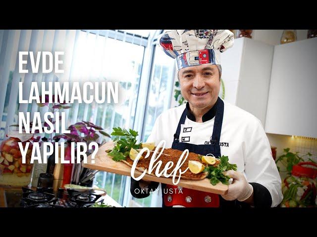 Evde Lahmacun nasıl yapılır? | Oktay Usta