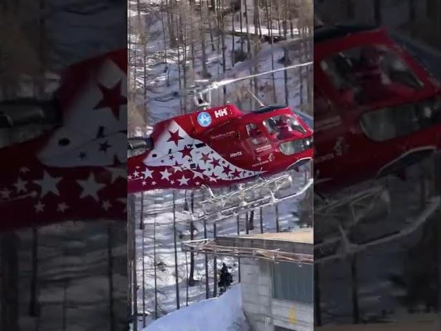 Rescue Training with Air Zermatt in the Swiss Alps  | Bell Helicopter 429