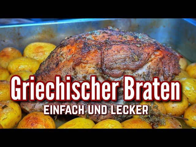 Griechischer Braten - einfach und lecker! - Westmünsterland BBQ