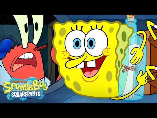 Every Krabby Patty Formula HIDING SPOT Ever!  | 30 Minute Compilation | @SpongeBobOfficial