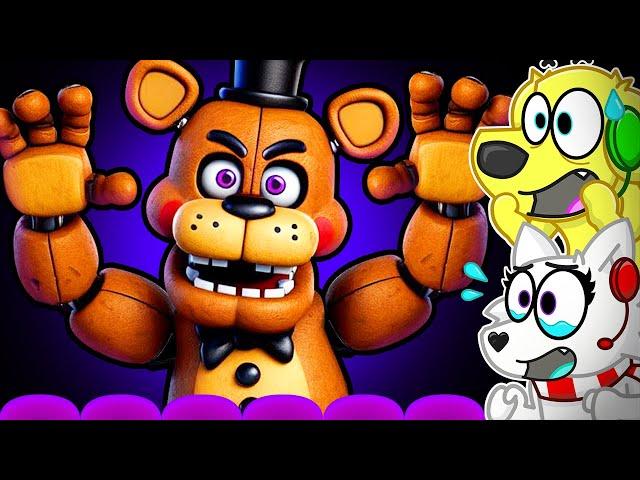 We watched FNAF MOVIE in ROBLOX!!