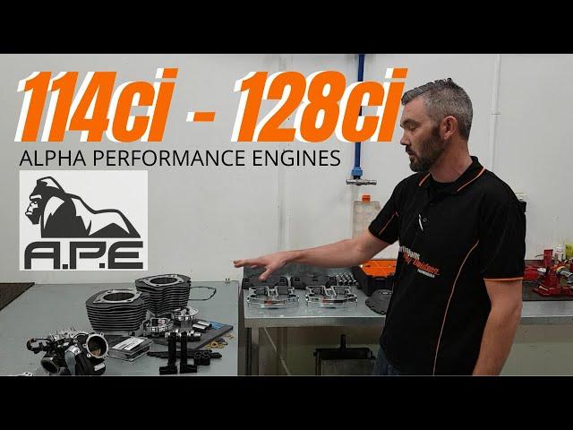 A.P.E 128ci kit for Milwaukee8 powered Harley's, What's included & involved 114ci to 128ci