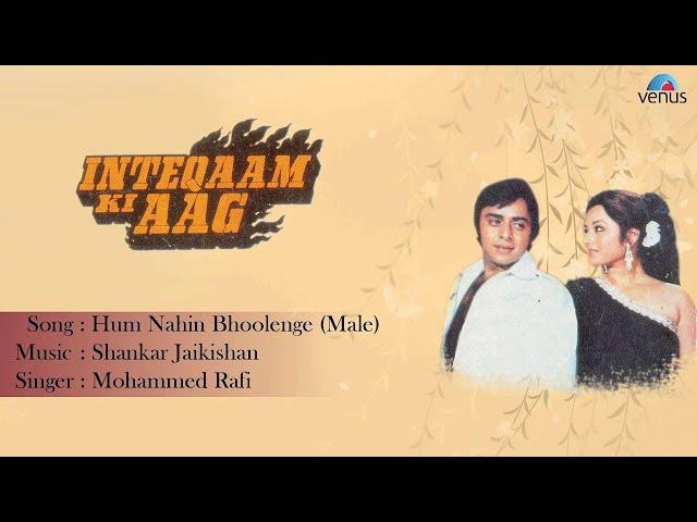 Inteqaam Ki Aag : Hum Nahin Bhoolenge - Male Full Audio Song | Vinod Mehra, Kajal Kiran |