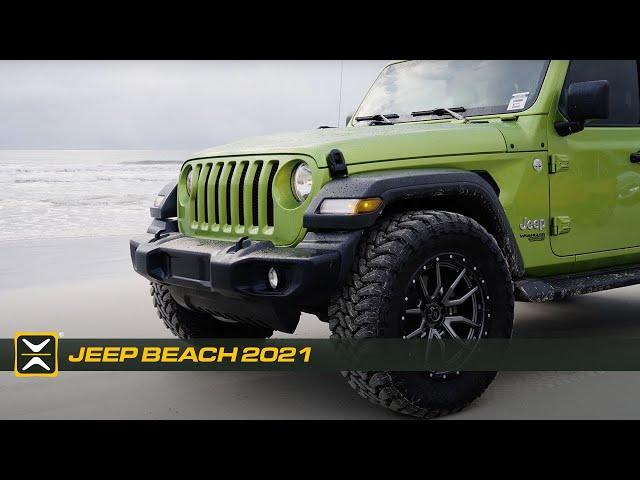 AccuAir's Jeep® Wrangler JL Featuring 3.5" Dynamic Lift Kit | Jeep Beach 2021