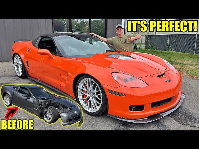 Our Wrecked Corvette ZR1 Is Fully Rebuilt!!!