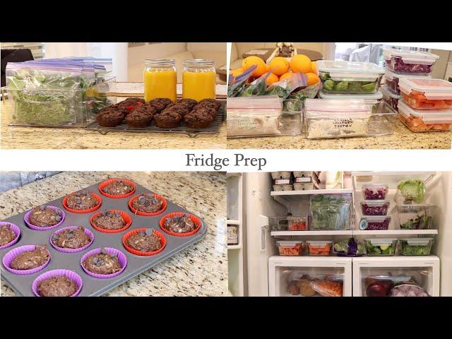 FRIDGE CLEAN OUT | INGREDIENT PREP | MEAL PREP | GLUTEN FREE | PALEO