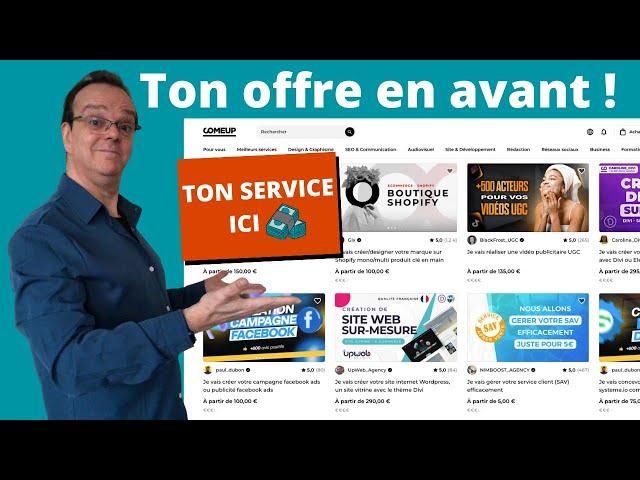 Comment Être plus Visible sur ComeUp et Obtenir plus de Ventes en Tant que Freelance ? ( Nouveau !)