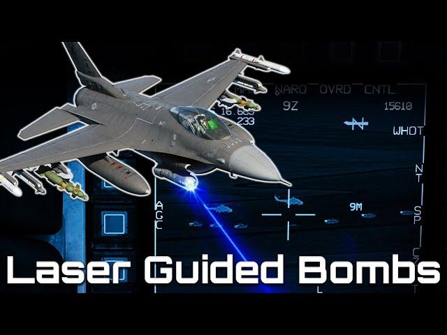 DCS F-16 Laser Guided Bomb Tutorial