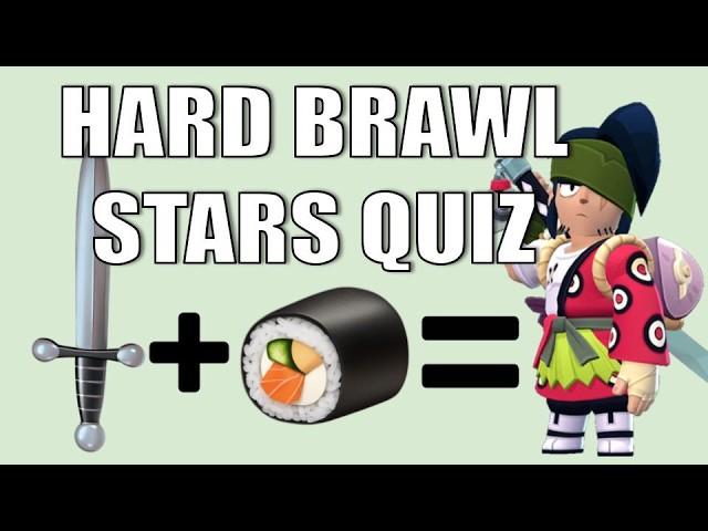 Guess The Brawler Quiz | Hard Brawl Stars Quiz