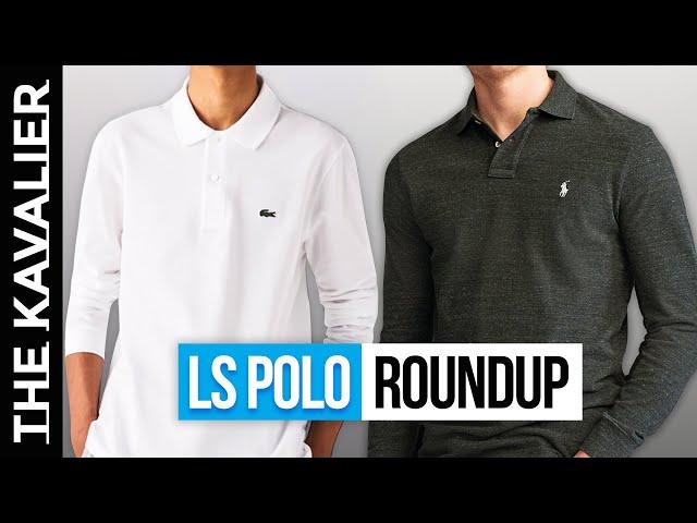 The Best Long Sleeve Polos for Men (Lacoste, Rhone, Sunspel, Lands' End and more)