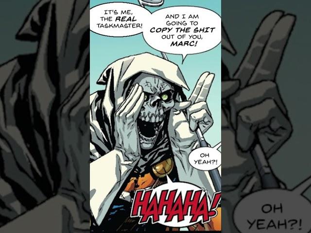 When Taskmaster fights Moon Knight #vtuber #comicdub #marvelrivals #marvel #voiceactor