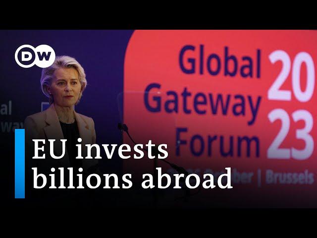 Is the EU's global infrastructure megaproject too little too late? | DW Business