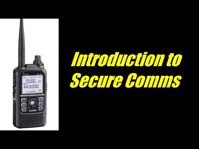 Intro to Secure Communications