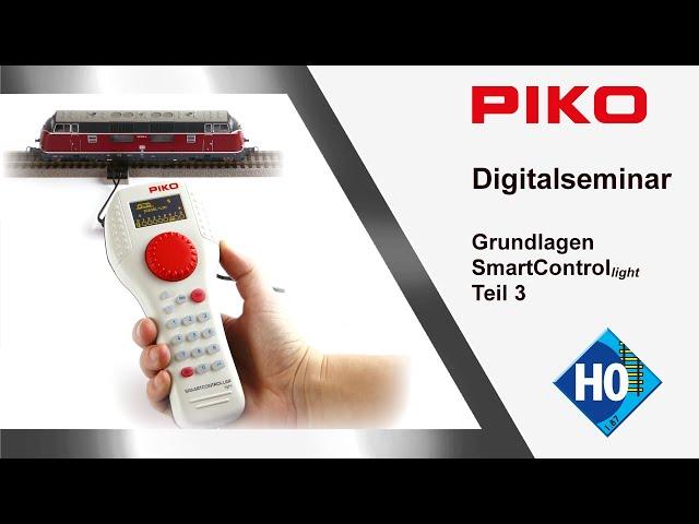 PIKO [D004] Digitalseminar Einstieg SmartControl light Teil 3 (Weichen / Weichendecoder)