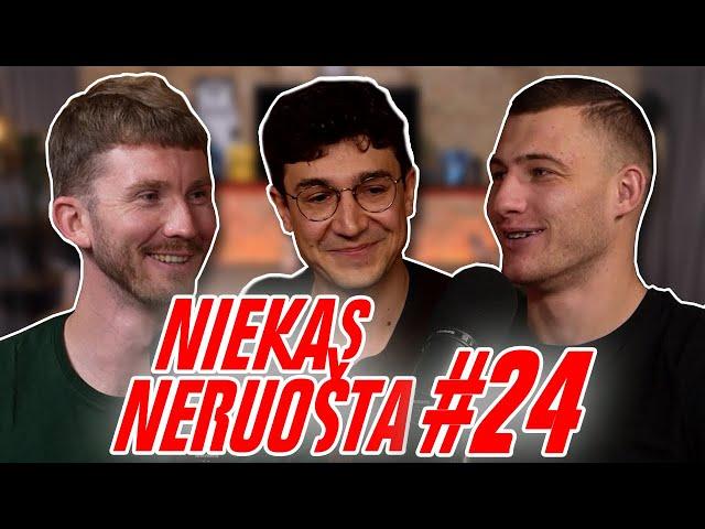 NIEKAS NERUOŠTA #24 svečiuose Augustinas Šulija apie karą Ukrainoje reporterio akimis